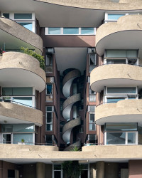 Venturino Ventura - Palazzina, 1968. Ulice: via Bruxelles