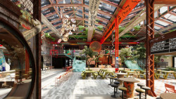 Foodmarket (Transformace Lihovaru Smíchov; Black n´ Arch)