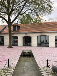 Muzejním areálem prochází "skleněný potok" Mariana Karly