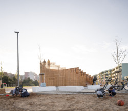 Revitalizace areálu kasáren ve Vysokém Mýtě, Barbora Srpková, Martin Lukáč: Opodál ještě hřiště s pískem