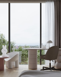 Vila A, B v souboru Sky City Villas - dětský pokoj