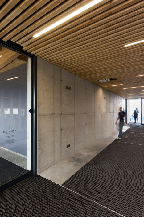 Výstupní stanice lanové dráhy na Pustevnách od Kamil Mrva Architects