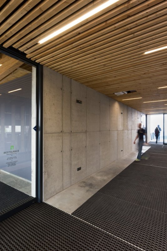 Výstupní stanice lanové dráhy na Pustevnách od Kamil Mrva Architects