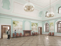 Vizualizace rekonstrukce - sál