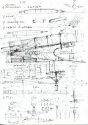 Mirko Baum - skici, Foto: FA ČVUT v Praze