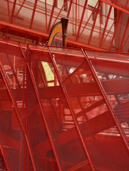 Multifunkční sál v Císařských lázních podle návrhu ateliéru Petr Hájek Architekti