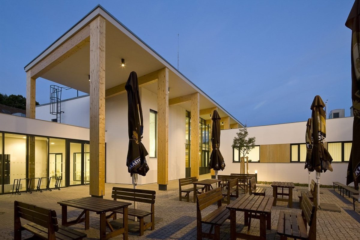 Revitalizace středu obce Bílovice nad Svitavou, P. P. Architects