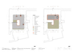 Půdorys 7. NP - 8. NP (Parkovací dům v Ostravě, PROJEKTSTUDIO EUCZ)
