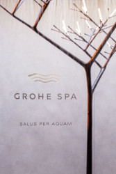 Aqua Tree jako součást nové kolekce GROHE SPA, představené na Milan Design Weeku.