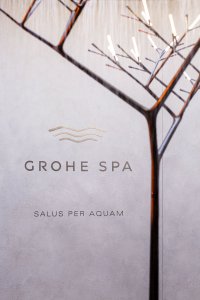 Aqua Tree jako součást nové kolekce GROHE SPA, představené na Milan Design Weeku.