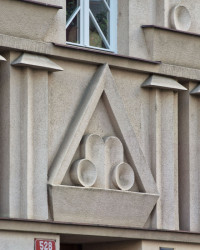 Činžovní dům v Bubenči, Jaroslav Vondrák, 1922