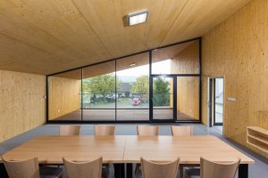 Nástavba hasičské zbrojnice v Palkovicích, Kamil Mrva architects, foto