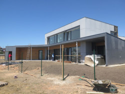 Pasivní RD v Borku u Českých Budějovic, Ing. Josef Vostracký - foto z výstavby