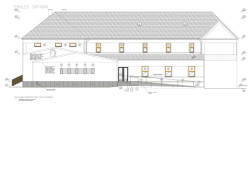 Pohled (Lidový dům Zaječov, IO Studio)