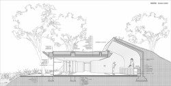 Buddhistická svatyně v čínském Tangshanu od ARCHSTUDIO