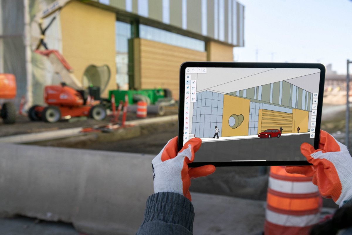 SketchUp neustále pracuje na vylepšeních spolu s aktuálními technologickými trendy a stále více zapojuje AI do funkcí a nástrojů.