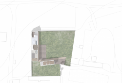 Památník tří obdojů, situace, Walbert Schmirler.