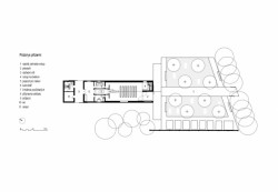 Smutečí síň Broumov, půdorys,  INS spol. s.r.o., d3D