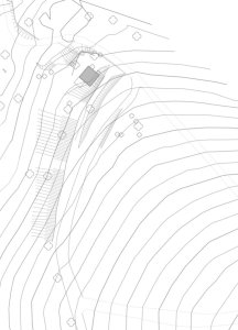Chata v Liptálu, Ellement Architects/ Hana Maršíková, Jitka Ressová, situace