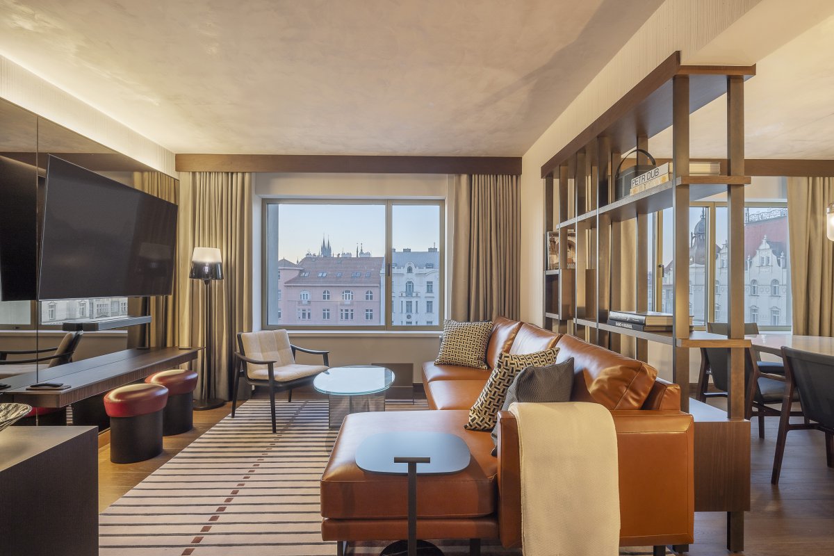 Signature suite hotelu Fairmont Golden Prague