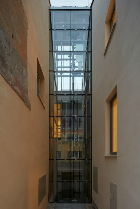 Přístavba Katolického gymnázia v Třebíči, Ateliér Tišnovka