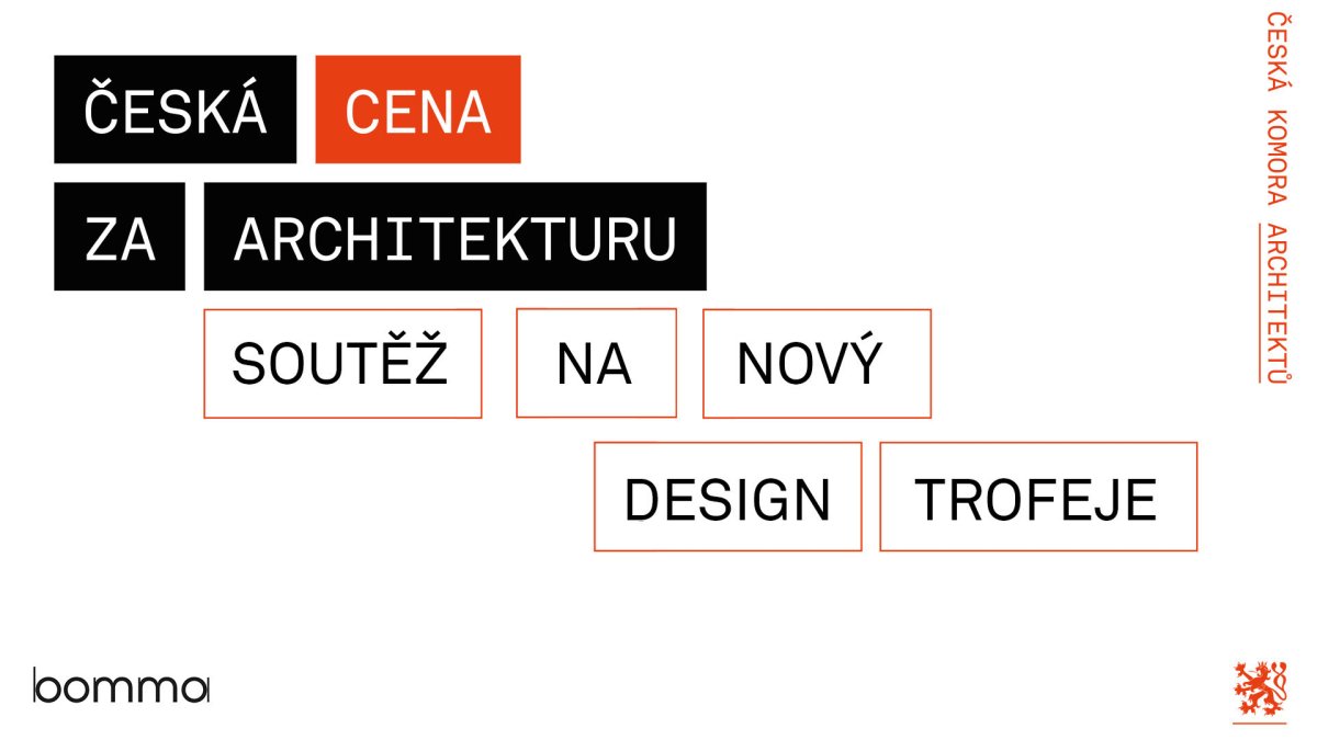 Česká komora architektů s českou sklářskou značkou Bomma vyhlašují soutěž o podobu trofeje pro oceněné v rámci České ceny za architekturu.