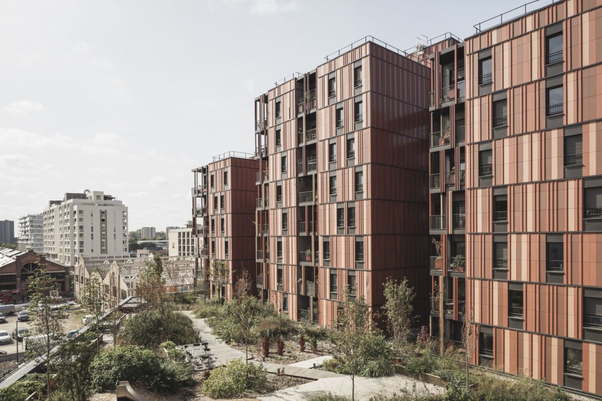 Obytný soubor ze dřeva Wood’Art, ZAC de la Cartoucherie v Toulouse, Dietrich Untertrifaller Architekten, 2022