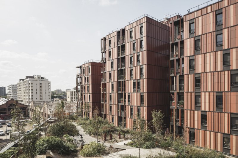 Obytný soubor ze dřeva Wood’Art, ZAC de la Cartoucherie v Toulouse, Dietrich Untertrifaller Architekten, 2022