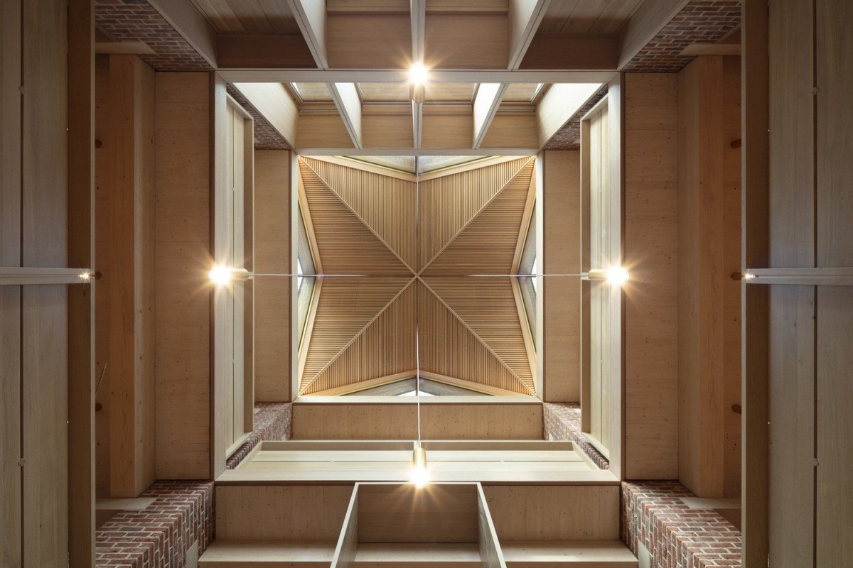 Nová knihovna při Magdalene College Cambridgeské univerzity od Niall McLaughlin Architects