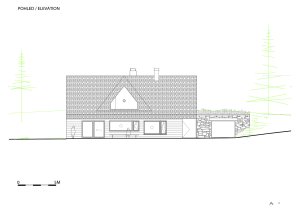 Pohled (Chalupa Wunderbaude, A1Architects)