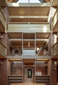 Nová knihovna při Magdalene College Cambridgeské univerzity od Niall McLaughlin Architects