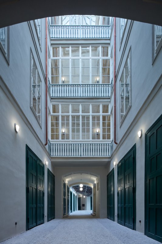 Rekonstrukci činžovního domu v Havelské ulici, QARTA Architektura: Objekt je chráněný jako kulturní památka a stojí na území městské  památkové rezervace