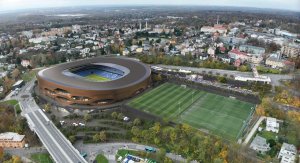 Vítězný projekt na stadion Baníku v Ostravě