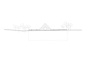 Pohled (Víkendový dům nad přehradou, NOIZ architekti)