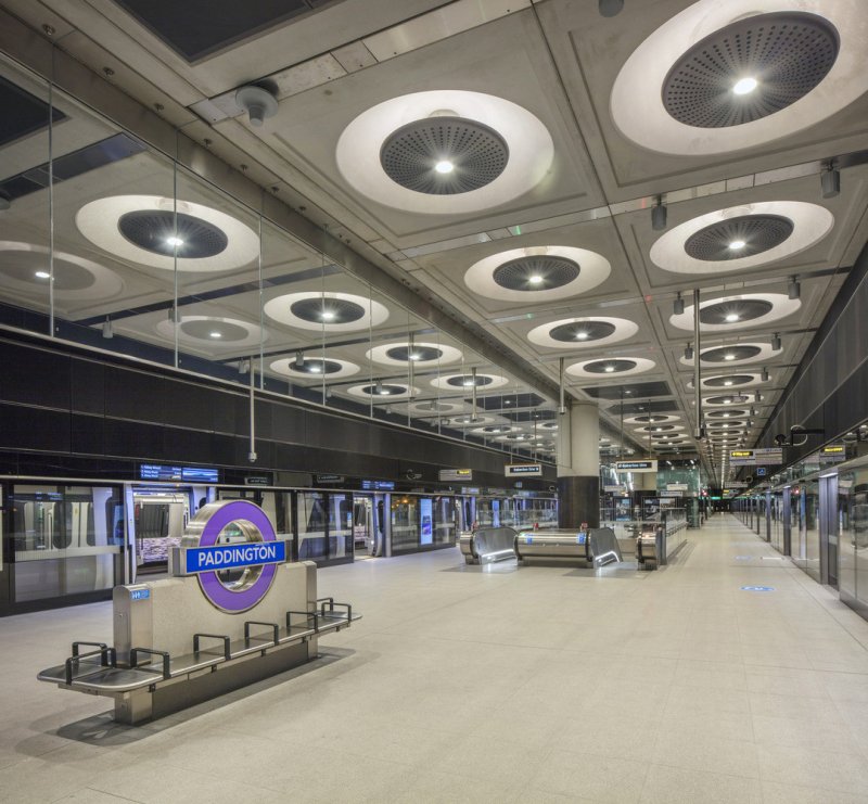 Na cenu Královského institutu britských architektů RIBA byla nominována také stanice Paddington.
