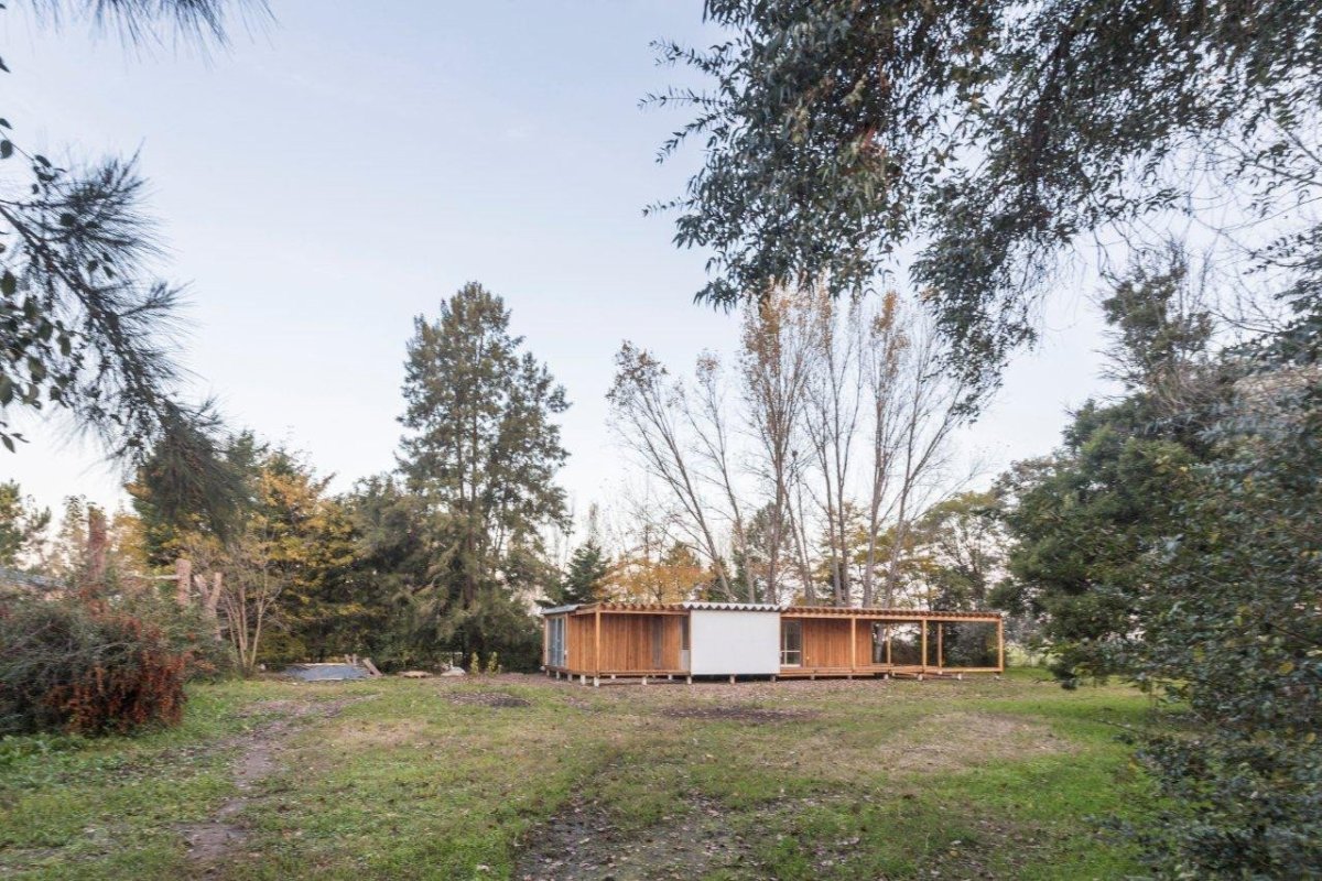 Modulární dřevostavba Casa de Madera, Estudio Borrachia