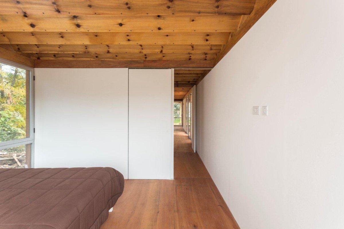 Modulární dřevostavba Casa de Madera, Estudio Borrachia