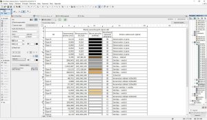 Obr. 6: ArchiCAD 19 - Naprosto přesný výkaz finálních povrchových úprav, lze ho však dle potřby přepisovat - foto