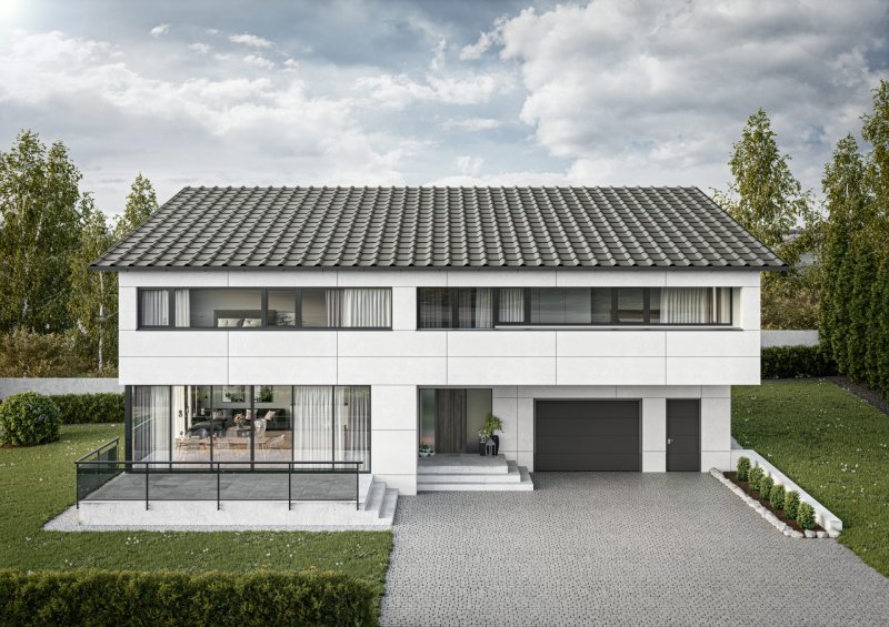 Střešní krytina Structa od Swisspearl je ideálním řešením pro rodinné domy i rekonstrukce.