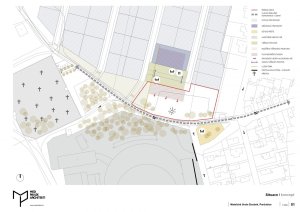 Mateřská škola Doubek v Pardubicích, Med Pavlík architekti: Situace