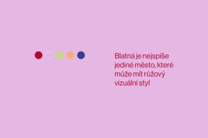 Nová vizuální identita města Blatná, Jakub Vaněk Studio.