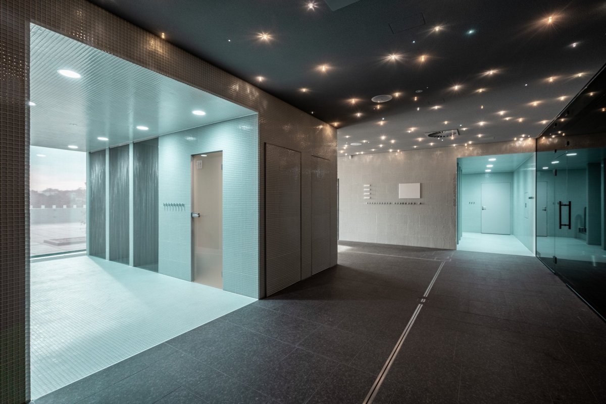 Architekti D.R.N.H. - Wellness Kraví hora: Pohled do interiérů