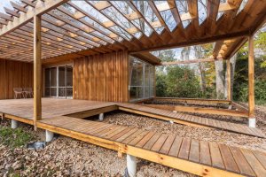 Modulární dřevostavba Casa de Madera, Estudio Borrachia