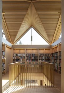 Nová knihovna při Magdalene College Cambridgeské univerzity od Niall McLaughlin Architects