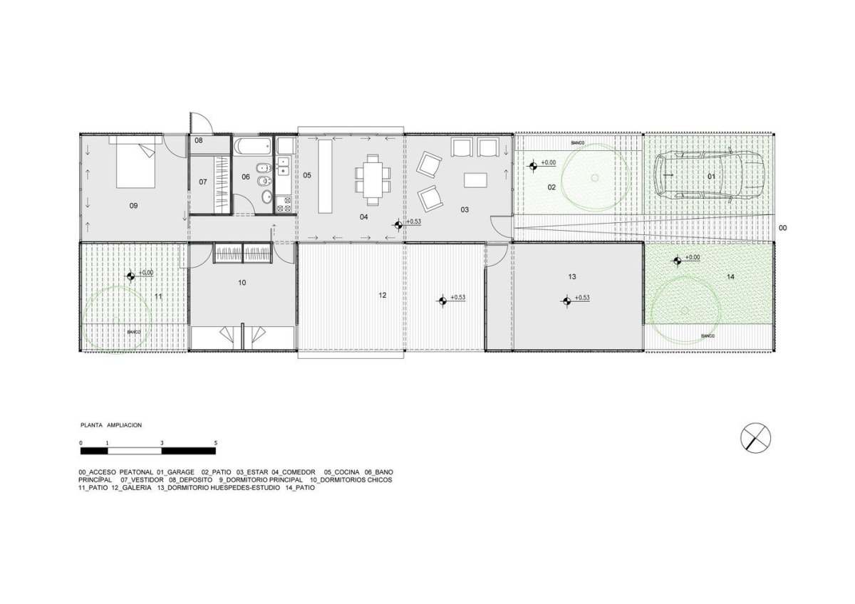 Casa de Madera, Estudio Borrachia