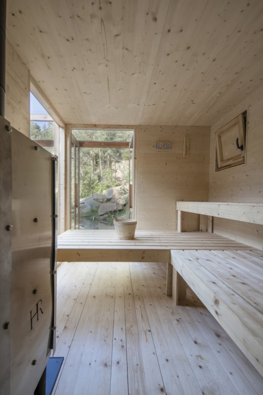 Plující sauna od ateliéru Hra