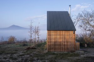 Viniční domek Velké Žernoseky od architekta Jana Žaloudka