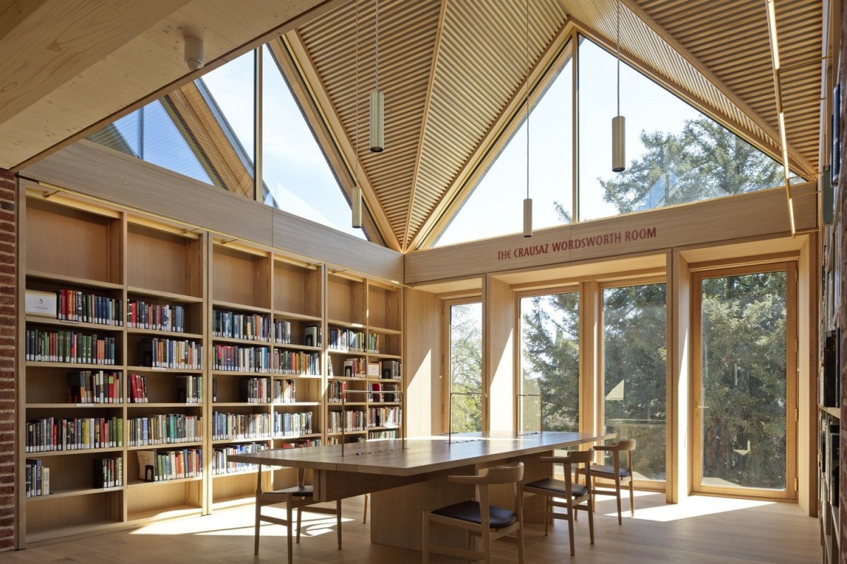 Nová knihovna při Magdalene College Cambridgeské univerzity od Niall McLaughlin Architects