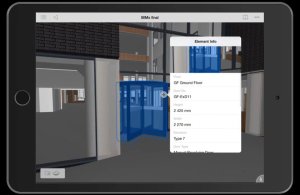 Obr. 8: ArchiCAD 19 - Možnost zobrazit IFC vlastnosti objektu v aplikaci BIMx  - foto