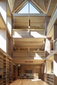 Nová knihovna při Magdalene College Cambridgeské univerzity od Niall McLaughlin Architects